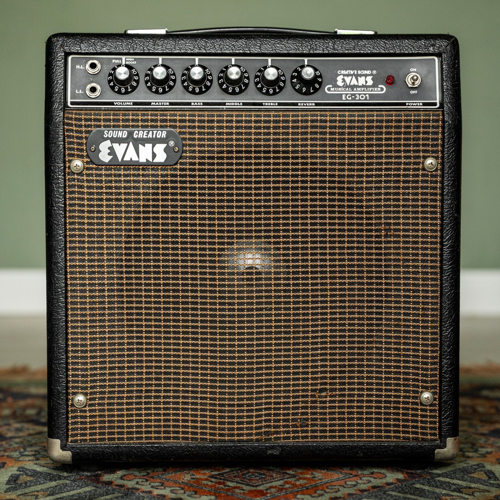 Vintage Evans Creative Sound EG-301 – Made in Japan – 30W
or, Ophalen, Gebruikt, Minder dan 50 watt