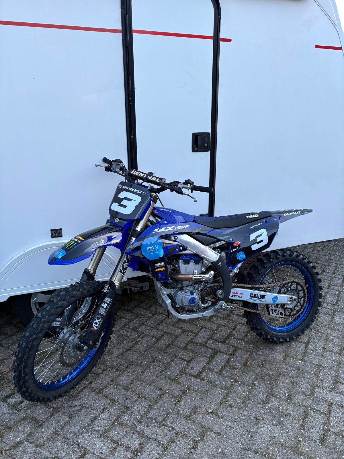 Yamaha YZ250F 2025, 250 cc, Gebruikt, Particulier, Crossmotor