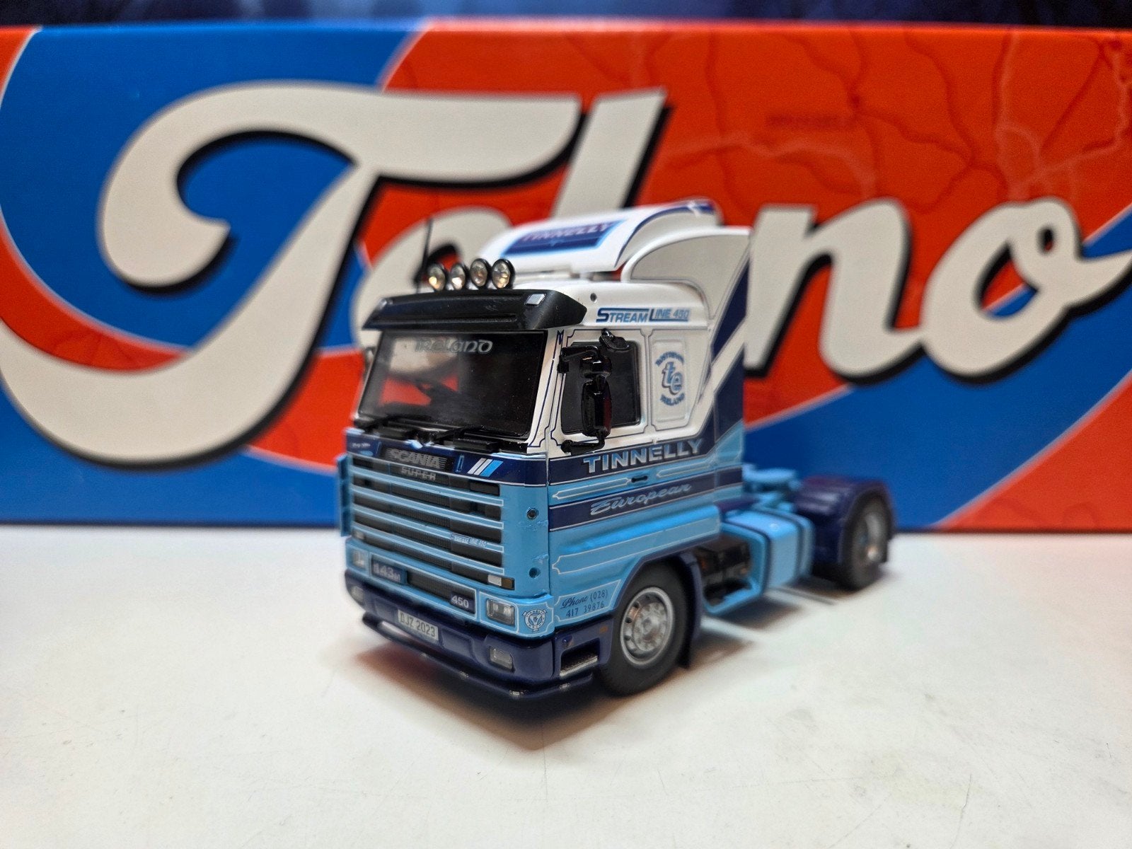 tekno scania 143 streamline Tinnely, Hobby en Vrije tijd, Jobo.models@gmail.com, Ophalen of Verzenden, Tekno, Jobo-models