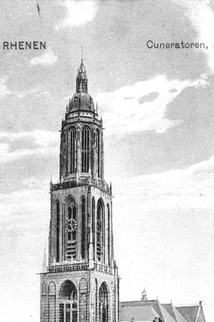 936003 Rhenen Cuneratoren koe 1924 Postzegel afgeweekt, Ophalen of Verzenden, 1920 tot 1940, Gelopen, Utrecht