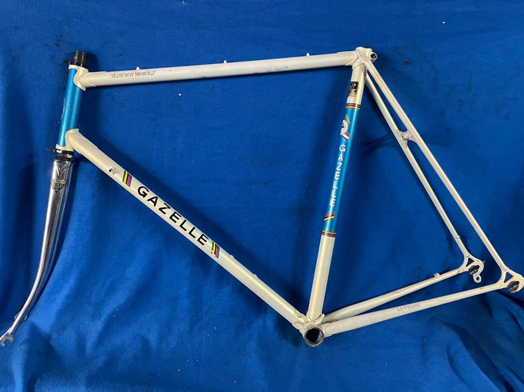 Stalen gazelle champion mondial 60ct vlinder AA- frame, Ophalen of Verzenden, Gebruikt, Overige typen