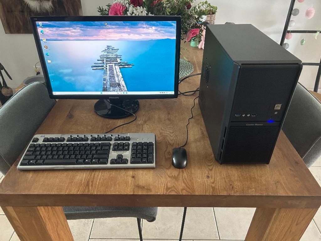 Budget Gaming PC + Monitor (GTX 1060 6GB / Ryzen 3 / SSD), Computers en Software, Desktop Pc's, 8 GB, Gaming, HDD, 1 TB