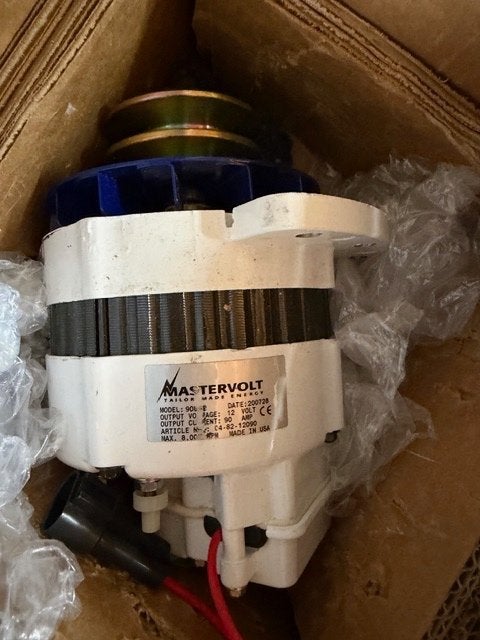 Mastervolt dynamo 12V 90A nieuw in doos, Ophalen of Verzenden, Nieuw