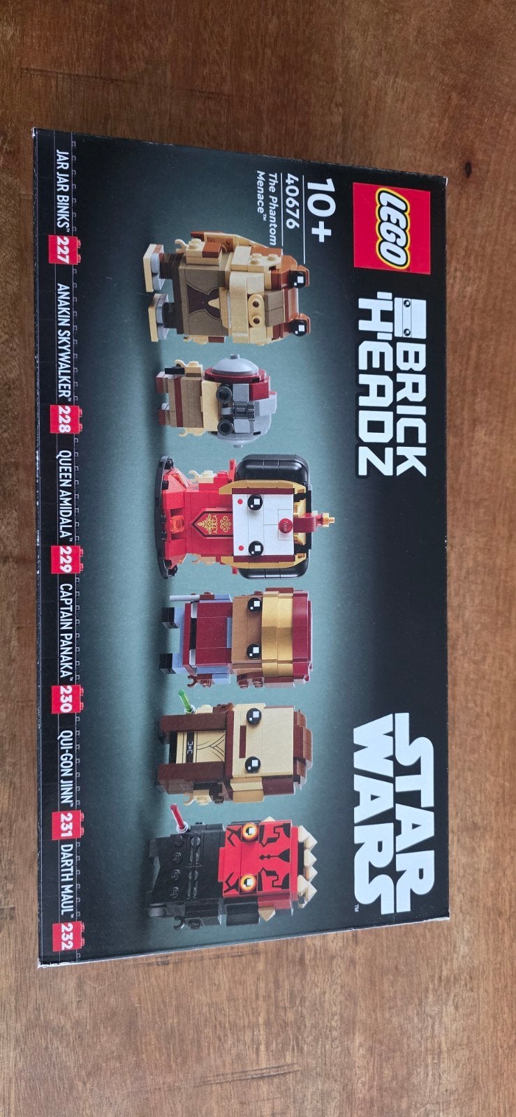 LEGO BrickHeadz Star Wars The Phantom Menace 40676, Ophalen of Verzenden, Nieuw, Overige merken