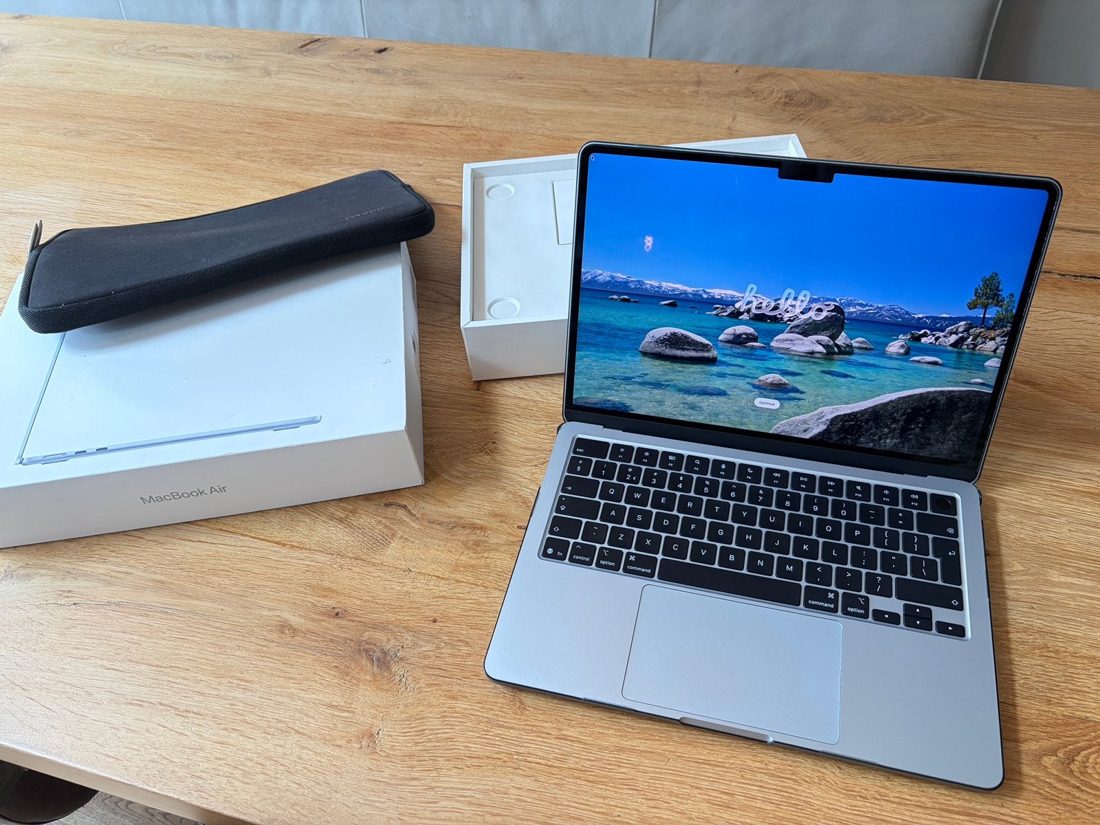 Macbook air M4 16Gb - 265Gb SSD, Computers en Software, Apple Macbooks, Ophalen, 256 GB, Qwerty, 13 inch