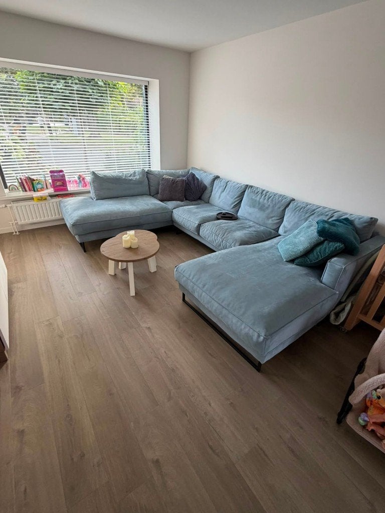 Bank, Huis en Inrichting, Banken | Bankstellen, Ophalen, Overige materialen, Hoekbank, 300 cm of meer
