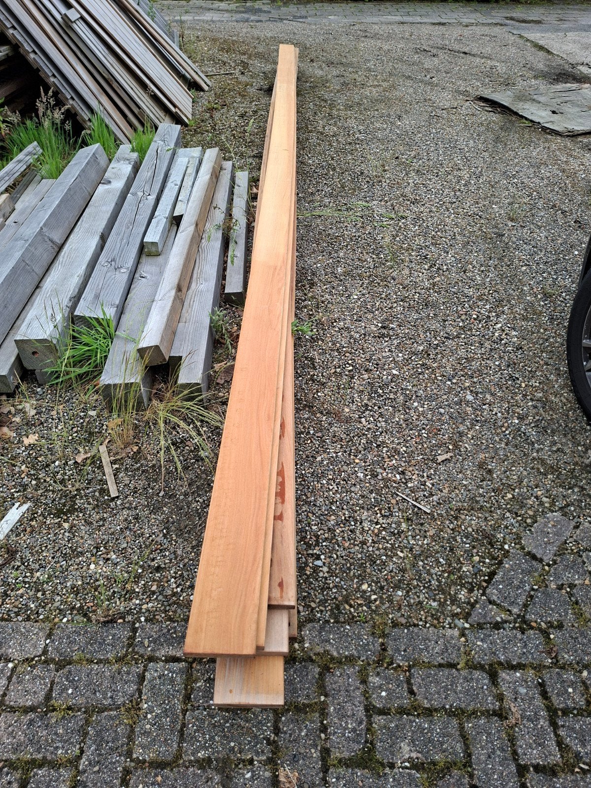 Nieuwe Itauba hardhouten vlonderplanken - 12m2 klasse 1, Ophalen of Verzenden, Nieuw