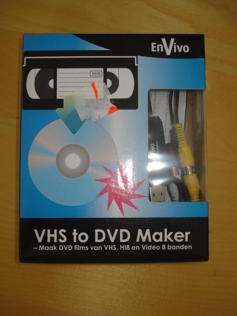 enVivo VHS to DVD maker, Ophalen of Verzenden, Gebruikt, Windows