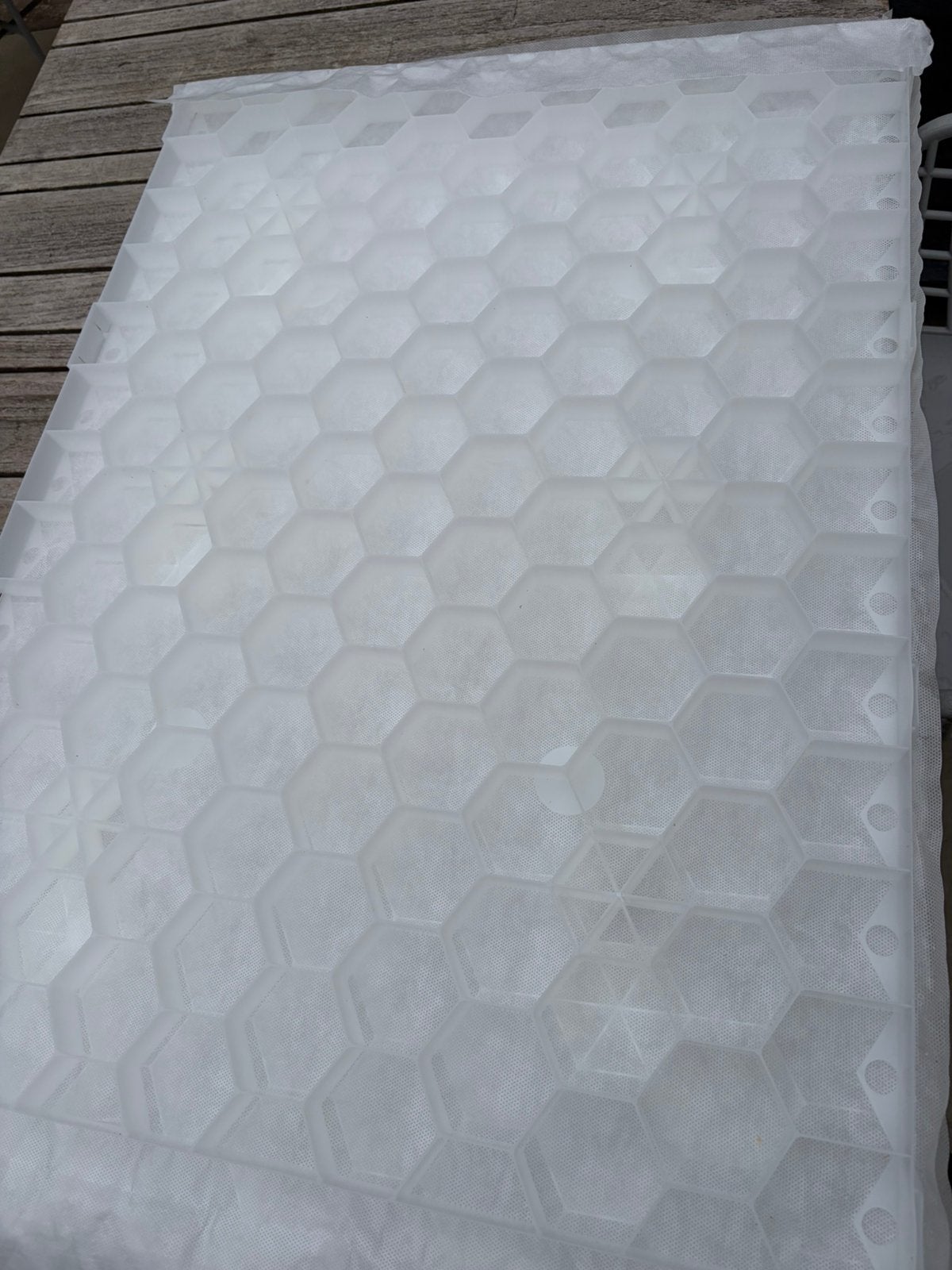 Grindplaat met worteldoek 80x60 4 stuks nieuw!, Ophalen, Nieuw