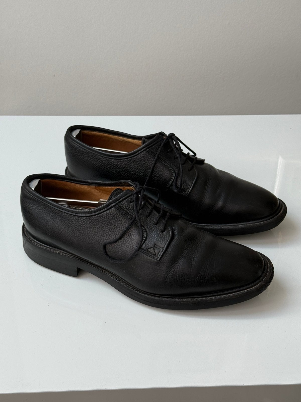 Alfred Sargent Engelse Derby Schoenen Heren Maat 43, Zwart, Ophalen of Verzenden, Zo goed als nieuw, Alfred Sargent