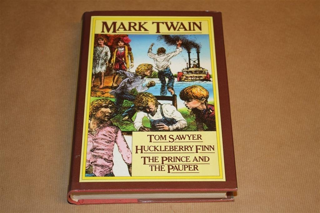Mark Twain Omnibus. Tom Sawyer, Huckleberry Finn, Prince and, Ophalen of Verzenden, Gelezen