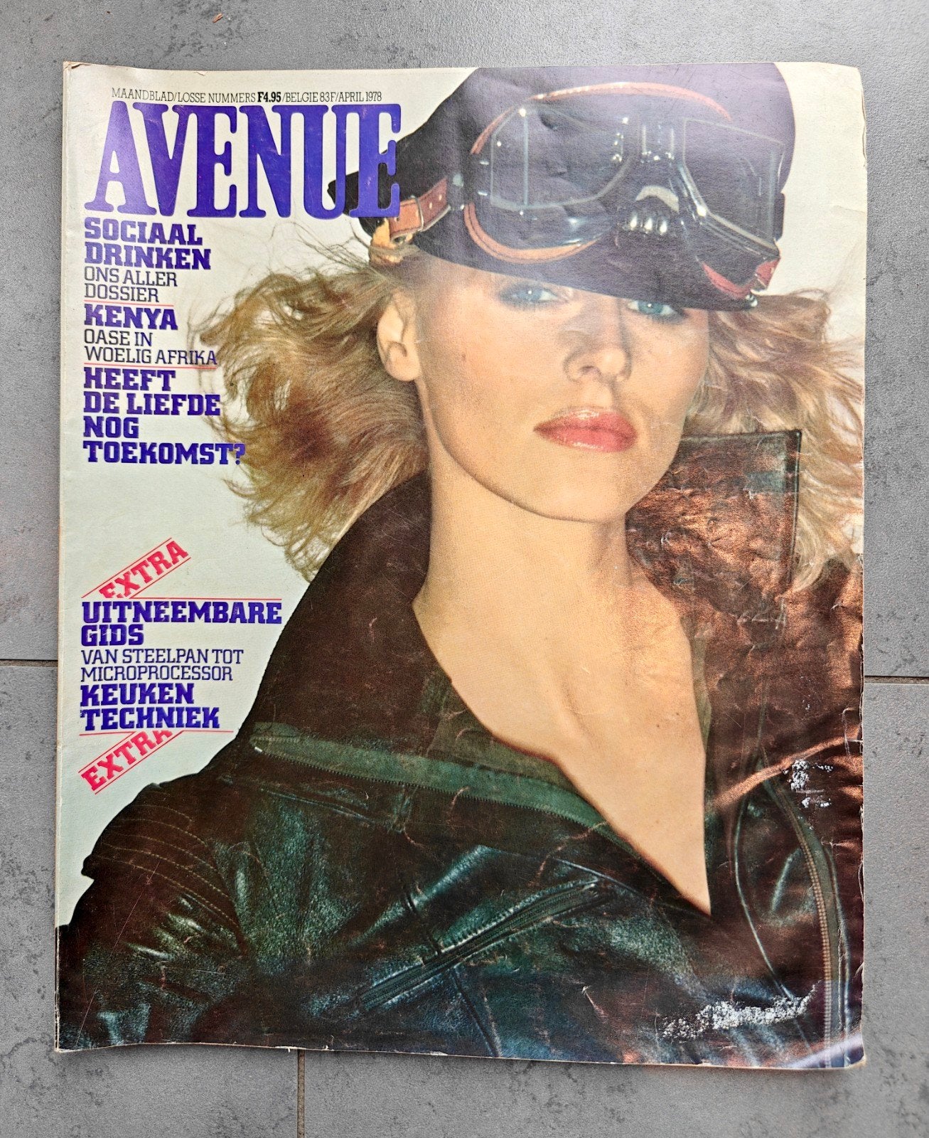 Avenue magazine April 1978, Ophalen of Verzenden, Gelezen, Damesbladen