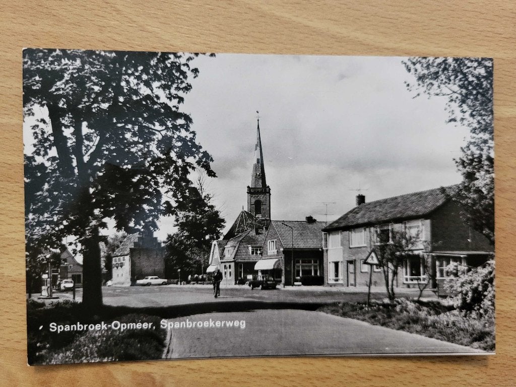 ansicht SPANBROEK OPMEER Spanbroekerweg, Ophalen of Verzenden, Voor 1920, Noord-Holland