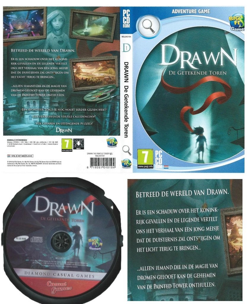 drawn de getekende toren big fish videogame, Avontuur en Actie, 1 speler, Eén computer, Ophalen of Verzenden