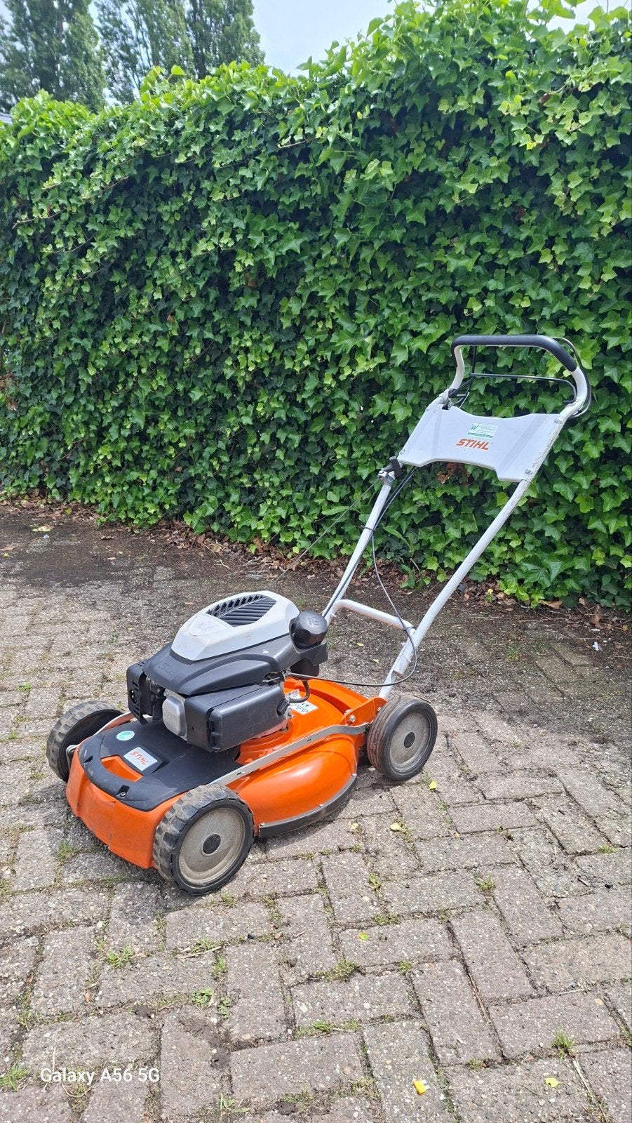 ✅ STIHL MULCHMAAIER MET AANDRIJVING, Ophalen, Cirkelmaaier, Stihl, Zo goed als nieuw