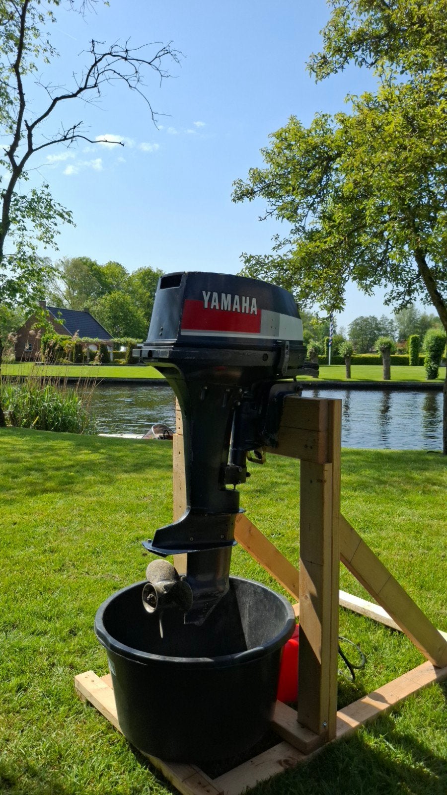 Yamaha 15pk 2 takt 1986 kortstaart, 10 tot 30 pk, Gebruikt, Ophalen of Verzenden, Buitenboordmotor