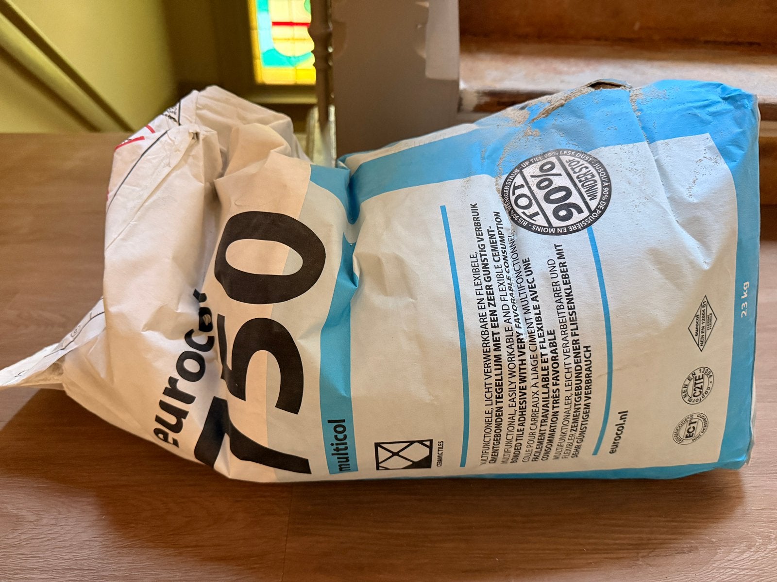 Eurocol 750 Multicol tegellijm 23 kg - Ongeopend, Ophalen, Nieuw