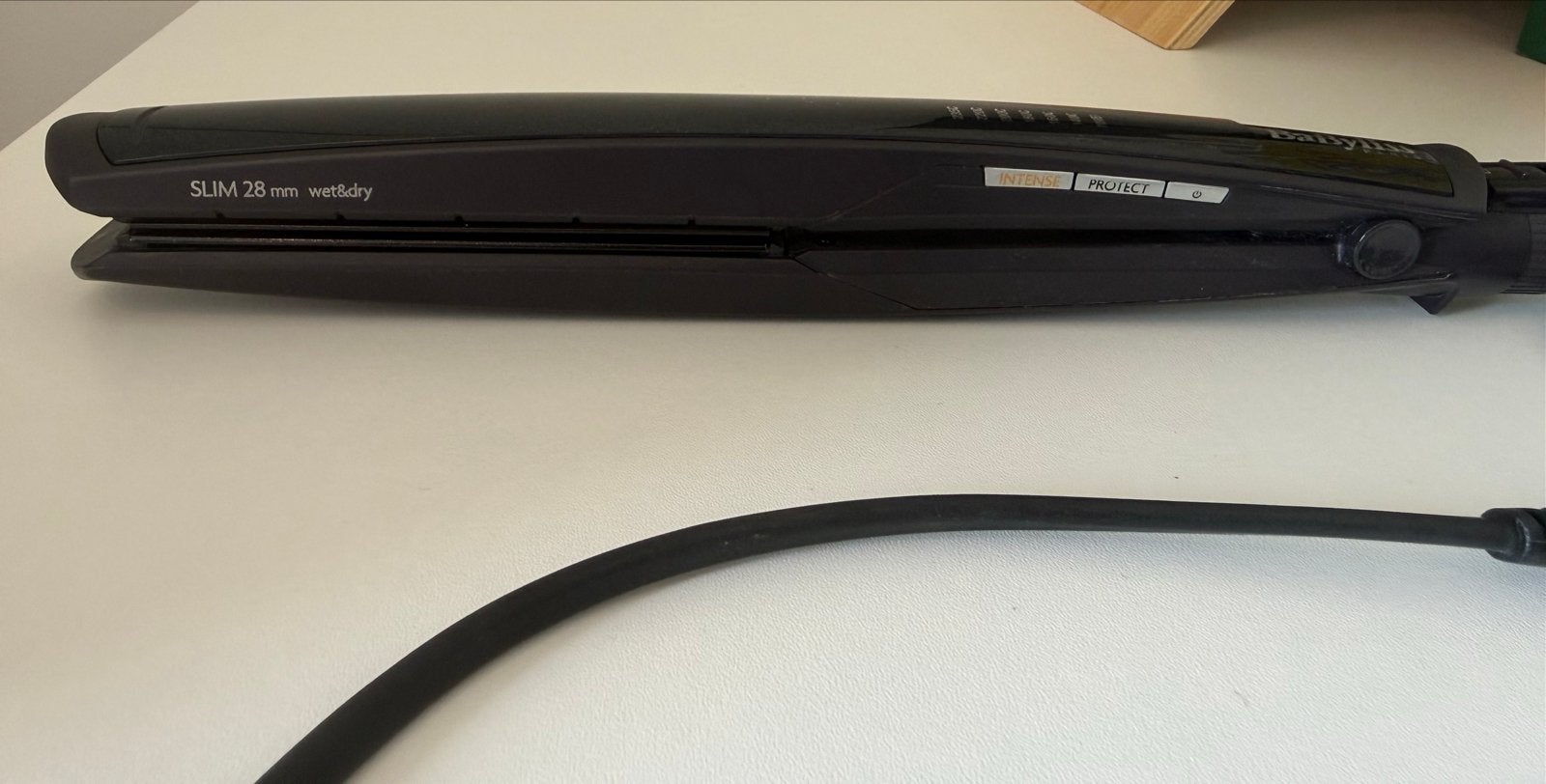 BaByliss Slim 28 mm Wet & Dry stijltang, Ophalen of Verzenden, Gebruikt, Haarverzorging