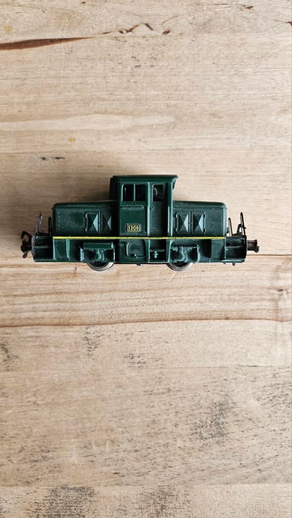 Fleischmann diesel locomotiefje, Gebruikt, Fleischmann, Ophalen of Verzenden, Gelijkstroom