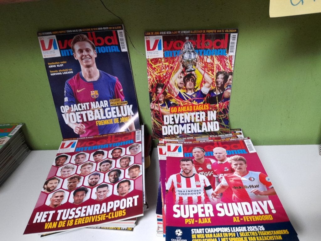 Jaargang 60 Voetbal International, Ophalen, Zo goed als nieuw, Feyenoord, Boek of Tijdschrift