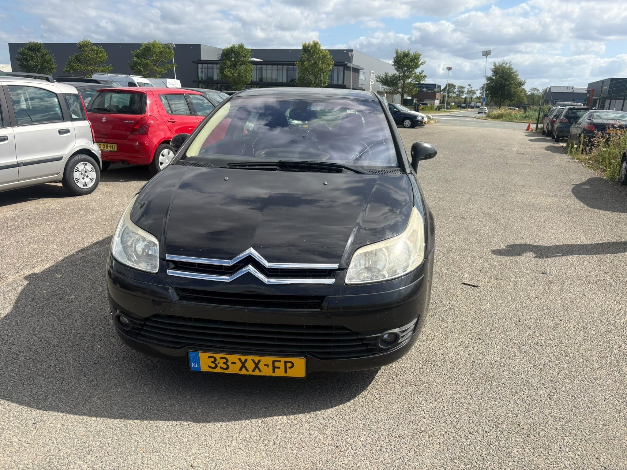 Citroen C4 1.6-16V Image Barst in voorruit! Airco, trekhaak,, Auto's, Voorwielaandrijving, Stof, Gebruikt, 4 cilinders