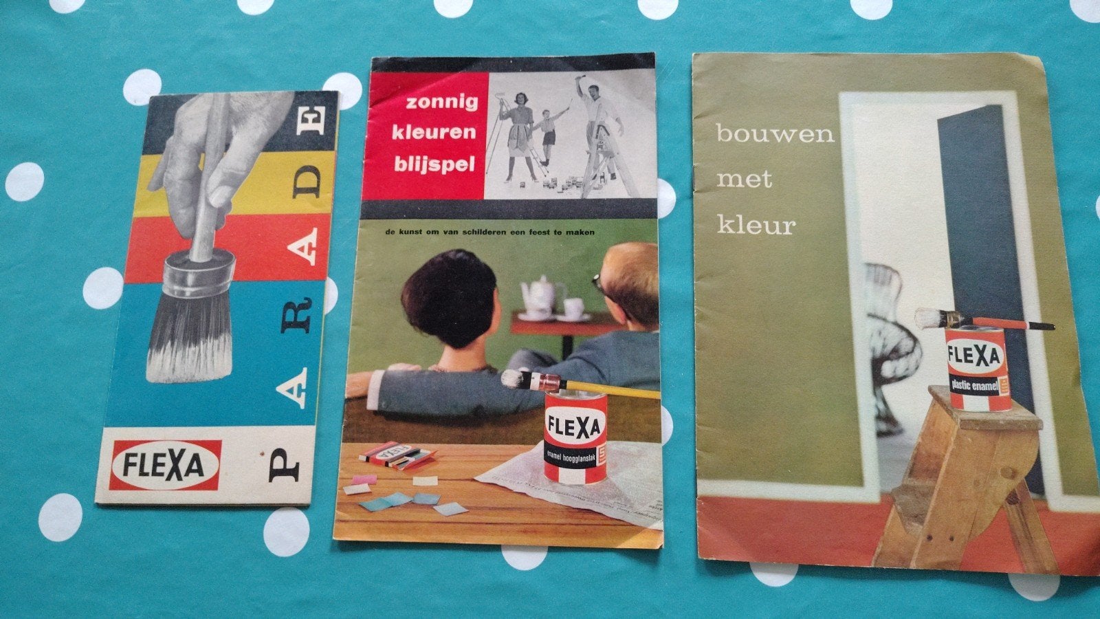 Flexa folders, Verzamelen, Ophalen of Verzenden, Gebruikt