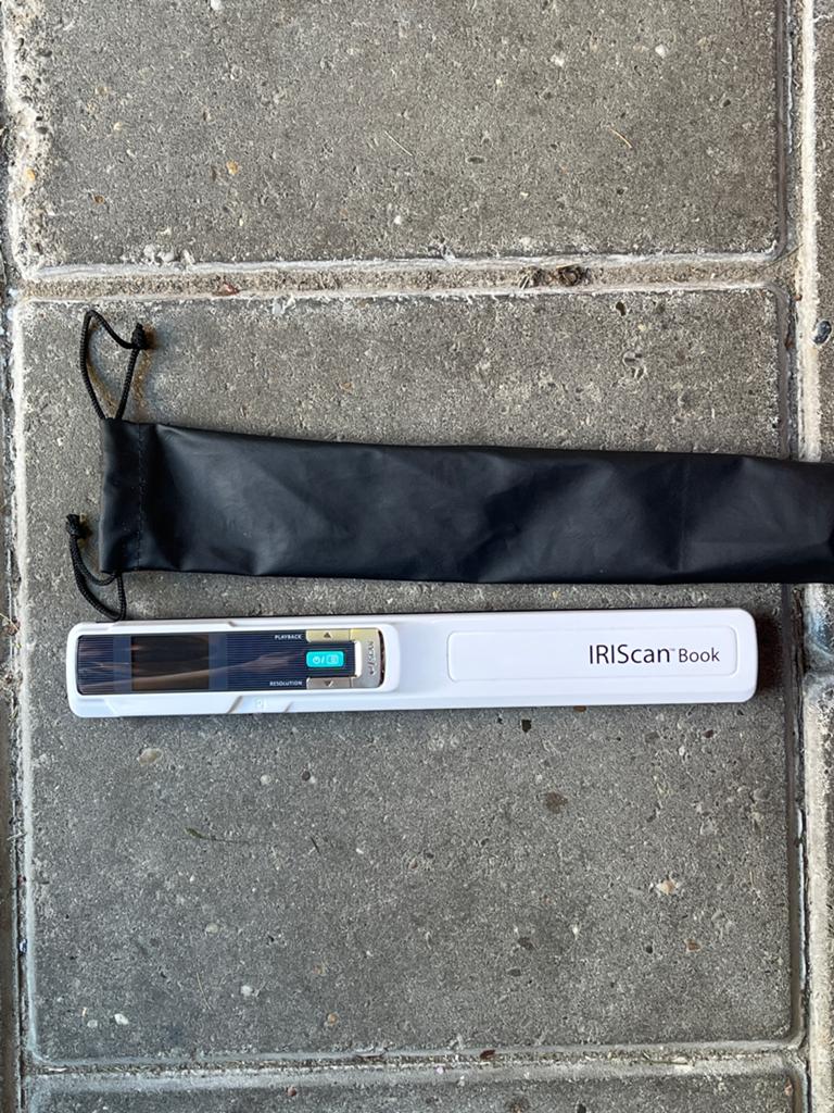 IRIScan Book 5 Wifi Draagbare Scanner, Computers en Software, Scanners, MacOS, Zo goed als nieuw, Mobiele scanner, Ingebouwde Wi-Fi