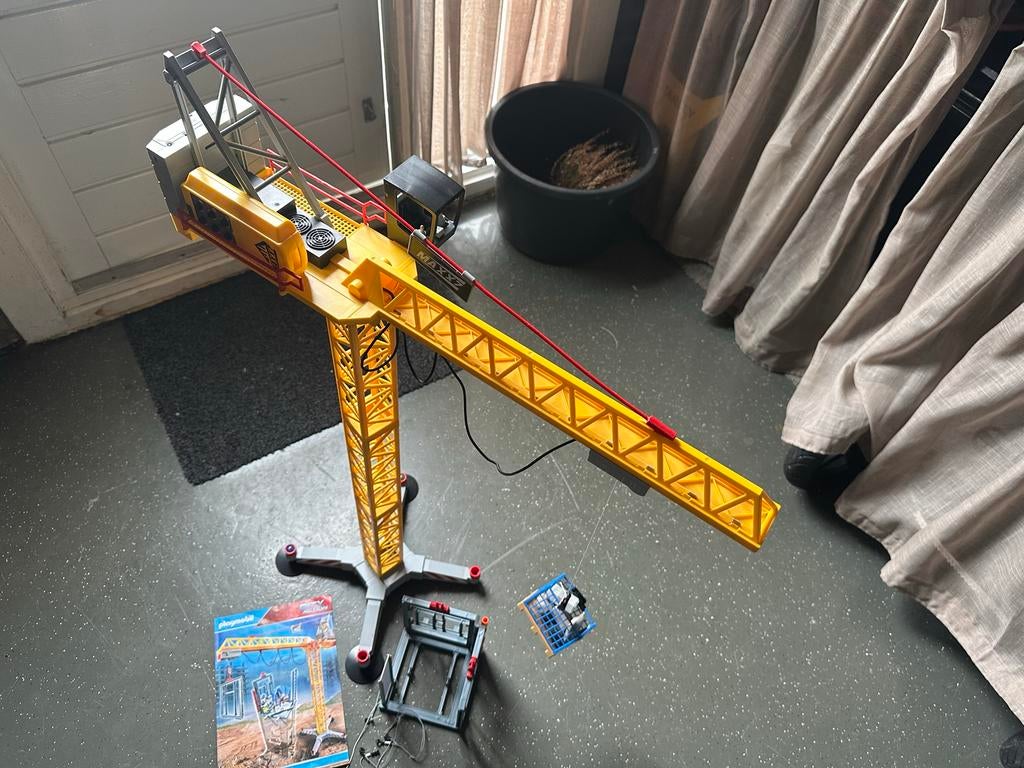 Playmobil City Action Kraan 70441, Kinderen en Baby's, Speelgoed | Playmobil, Ophalen of Verzenden, Gebruikt