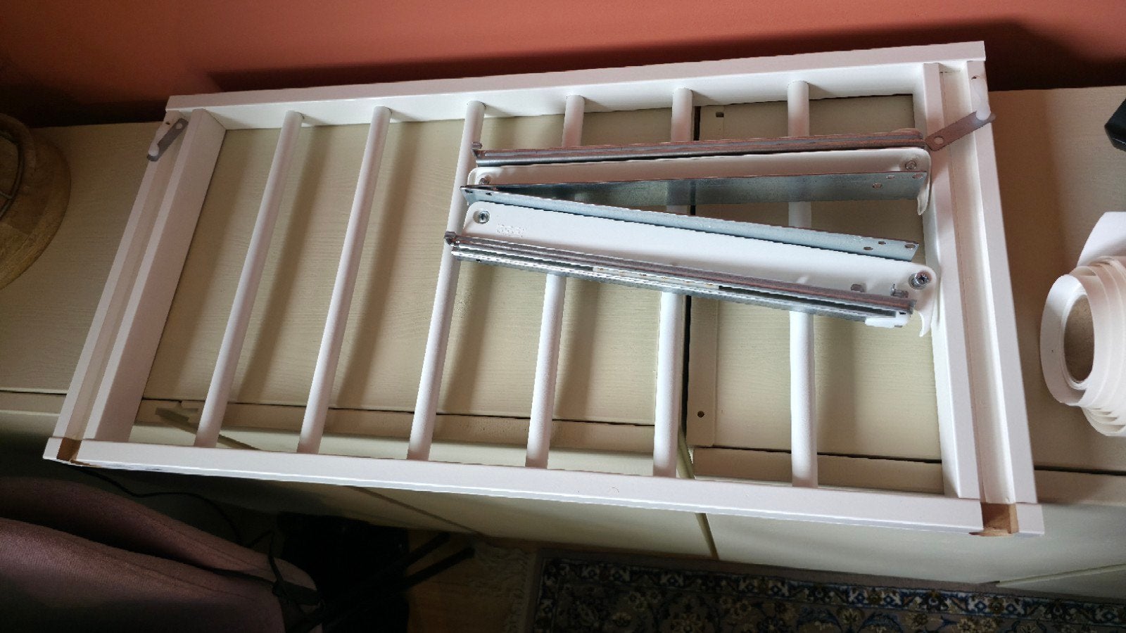 Ikea Komplement uitschuifbare broekhanger 75x35cm, Ophalen, Zo goed als nieuw