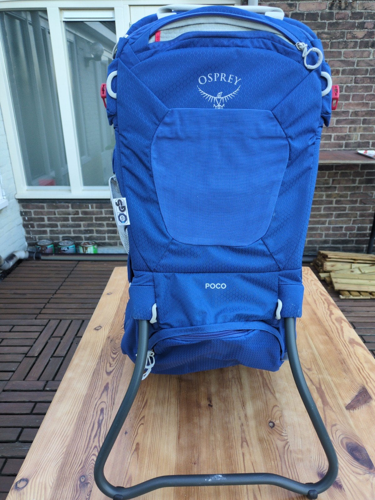 Osprey Poco Premium Draagzak, Zo goed als nieuw, Rug, Draagzak, Ophalen