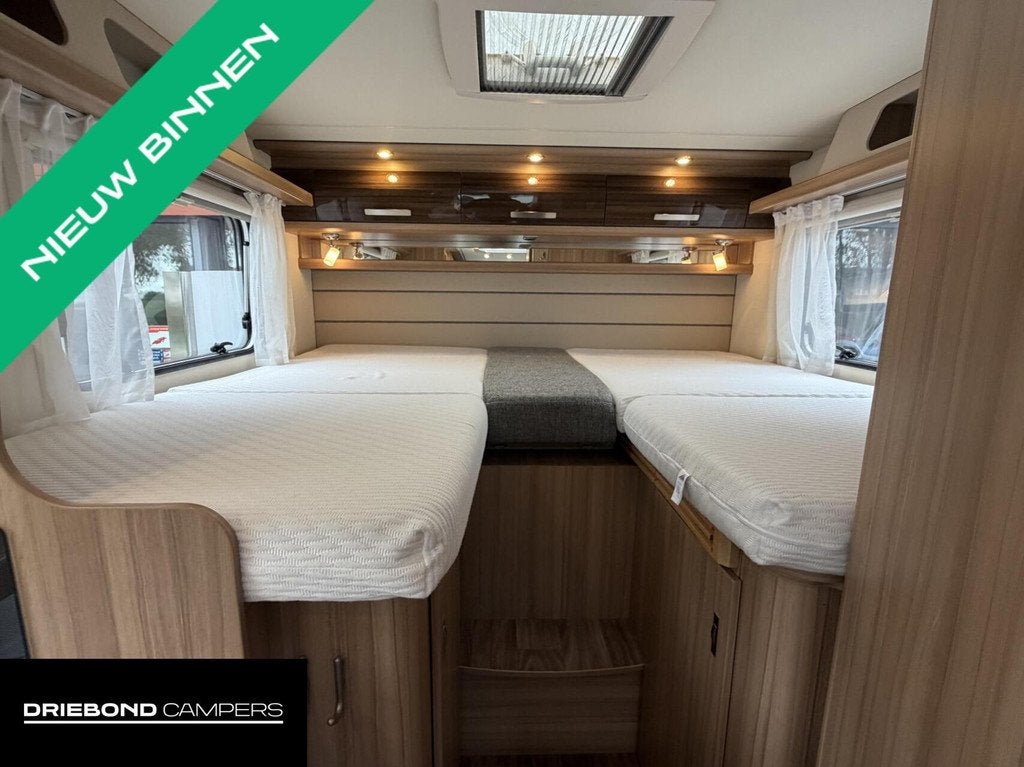 Knaus 650 Meg Sun Ti Automaat Enkele Bedden Vlakke Vloer, Automaat, Airbags, 6 tot 7 meter, Bedrijf