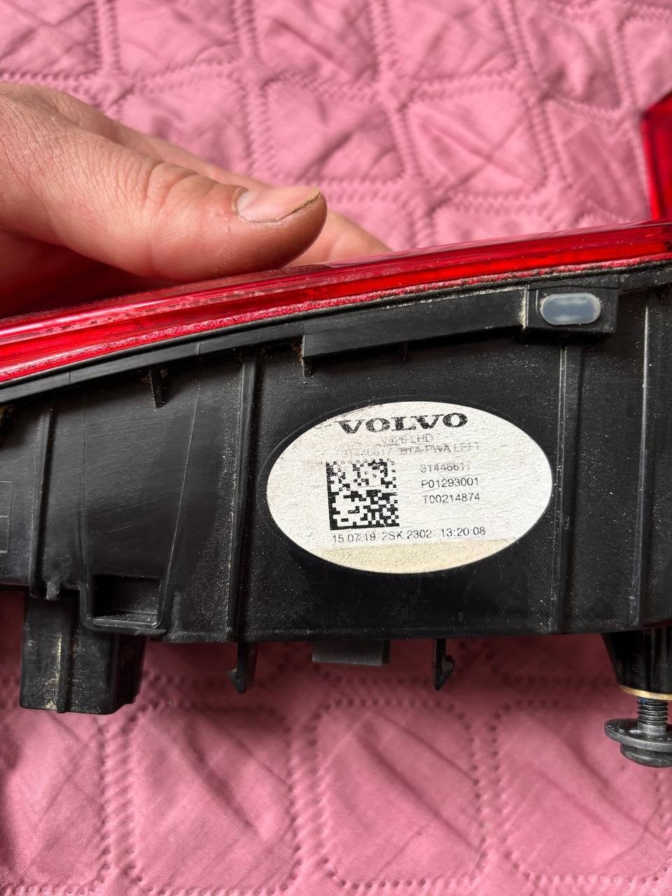 Volvo V90/S90 Achterlicht Links (LHD) - Origineel, Ophalen, Gebruikt, Volvo