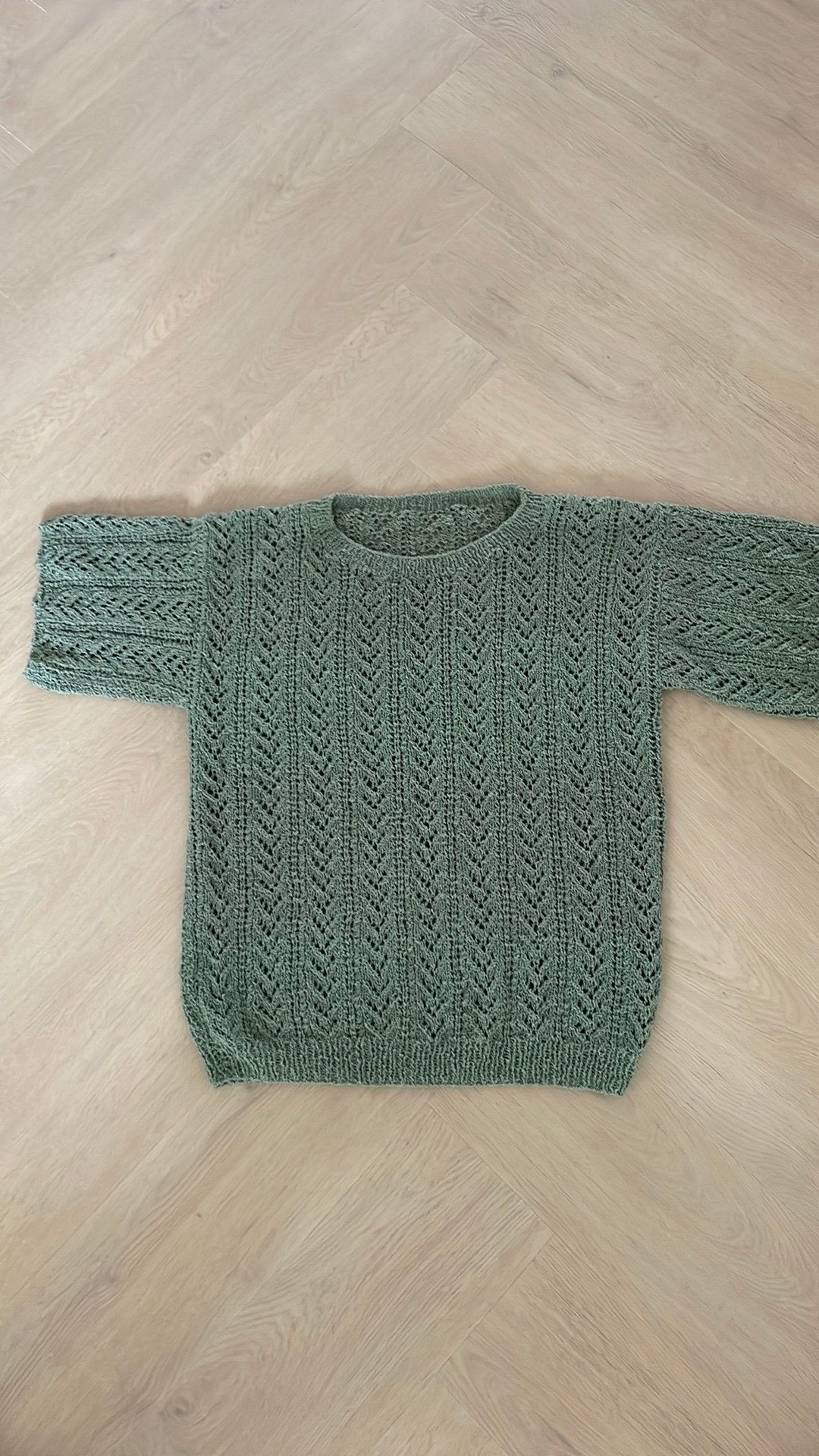 Nieuw groen truitje mt M, Ophalen of Verzenden, Nieuw, Groen