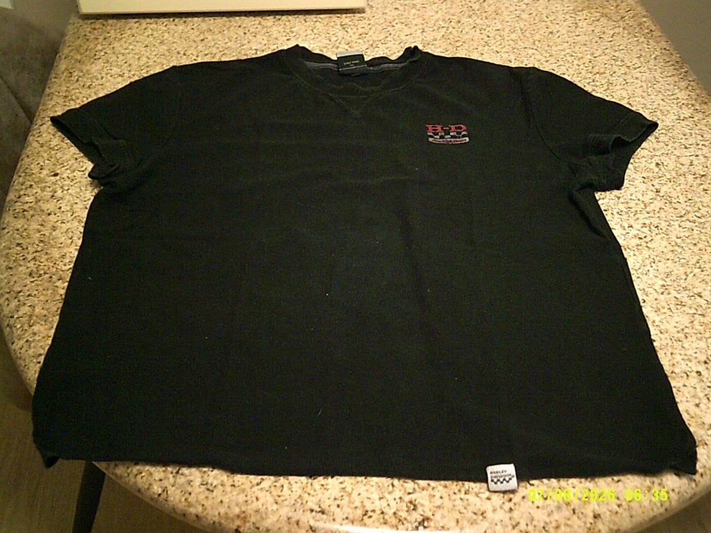 Harley Davidson Racing Team T-shirt XL Zwart Origineel H-D, Motoren, Kleding | Motorkleding, Overige typen, Heren, Harley Davidson