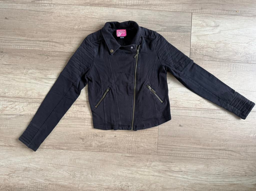 Blazer zwart maat 146, Ophalen of Verzenden, Zo goed als nieuw, Meisje, Jas