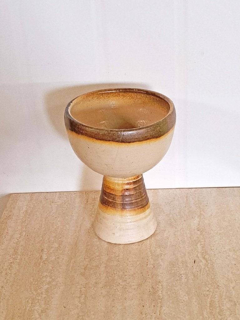 Vintage vaas Vest Keramiek van Woerden Gouda Holland 21 cm, Ophalen of Verzenden