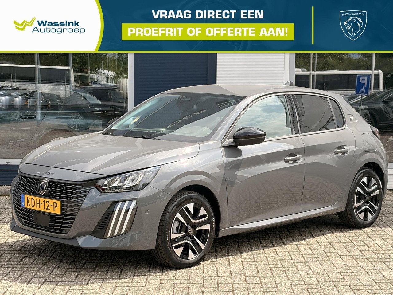 Peugeot e-208 EV Allure Avantage 51 kWh VOORRAAD VOORDEEL |, Auto's, Peugeot, Automaat, Gebruikt, 156 pk, Parkeersensor