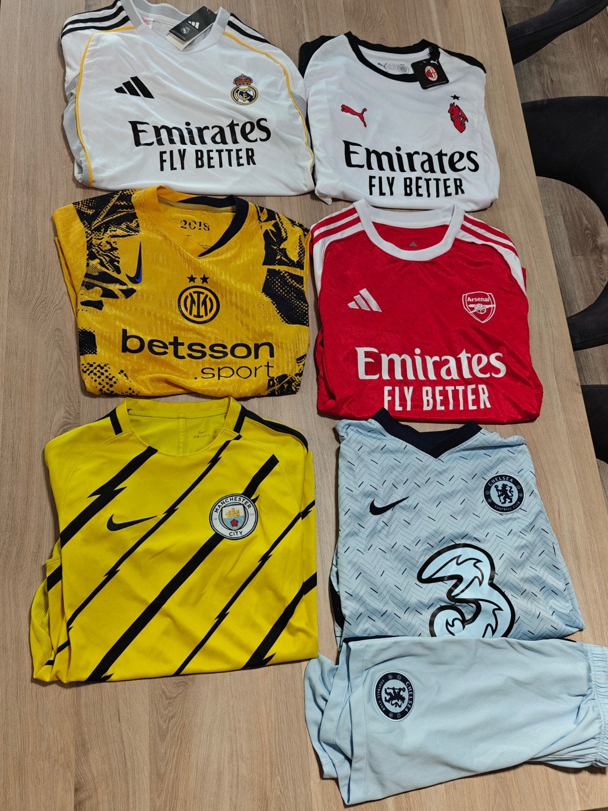 Voetbalshirts bundel, Ophalen of Verzenden, Nieuw, Shirt