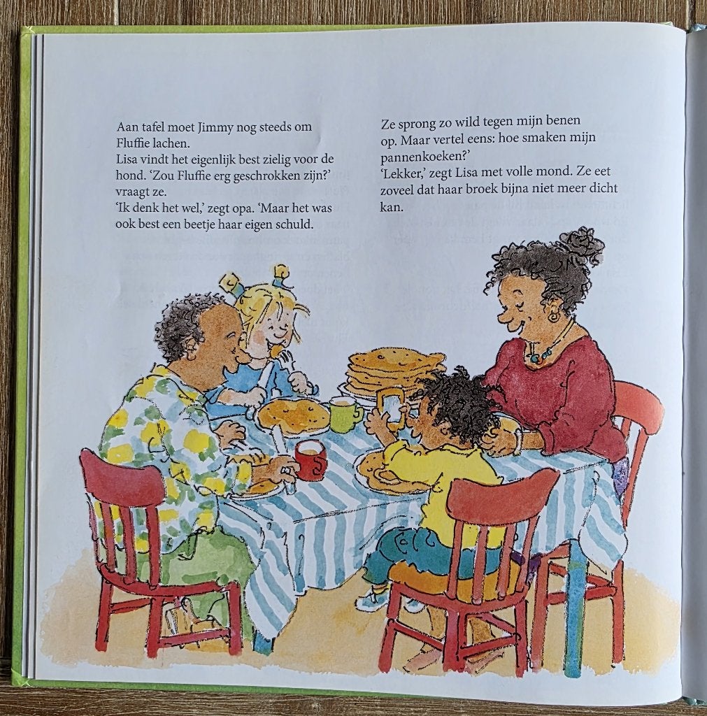 Naar Opa en Oma Pannenkoek - Lisa en Jimmy - Den Hollander, Boeken, Fictie algemeen, Jongen of Meisje, Vivian den Hollander, Ophalen of Verzenden