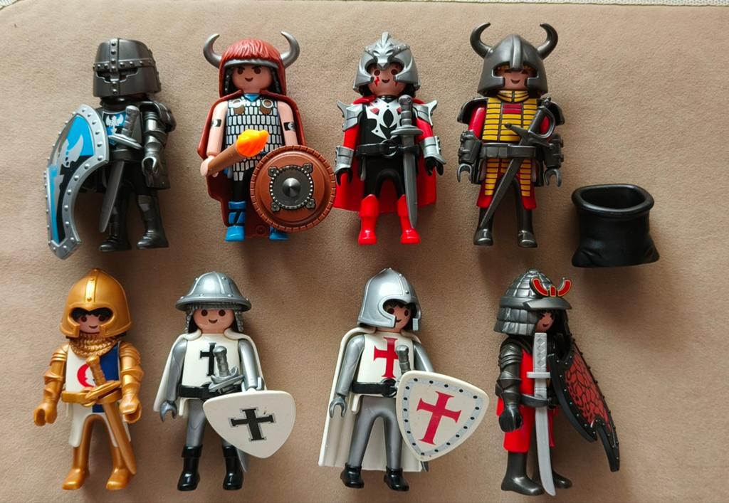 Playmobil Ridders en Vikingen Figuren Set, Ophalen of Verzenden, Gebruikt, Los playmobil