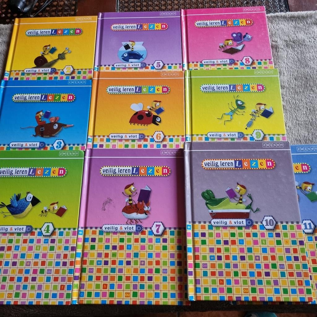 Veilig Leren Lezen - Veilig en vlot zon serie kern 2 t/m 11, Ophalen of Verzenden, Gelezen, Zwijsen, Non-fictie