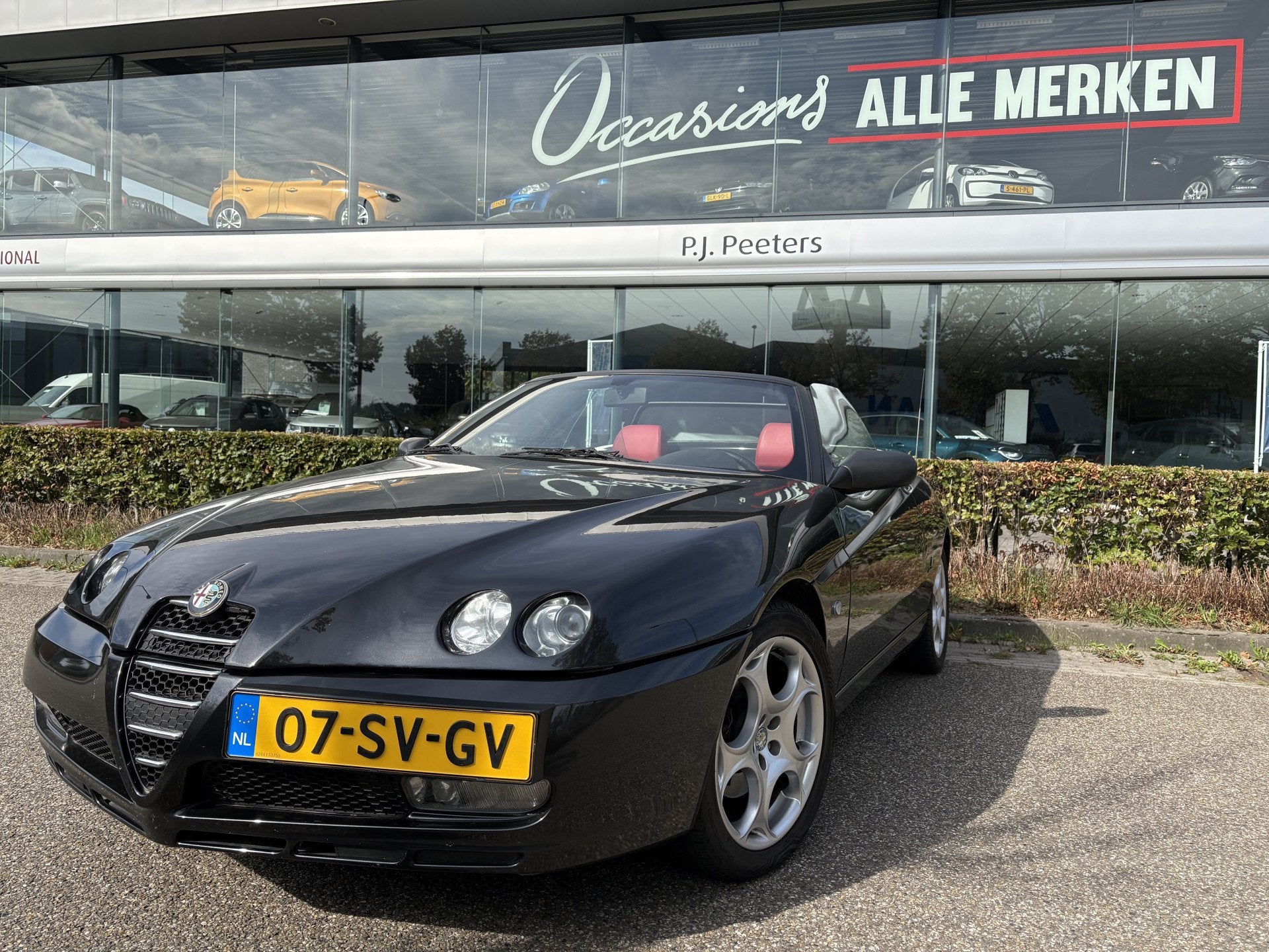 Alfa Romeo Spider 2.0 JTS Turismo Airco - Cd-wisselaar - Cen, Auto's, 1380 kg, Gebruikt, 4 cilinders, Cabriolet