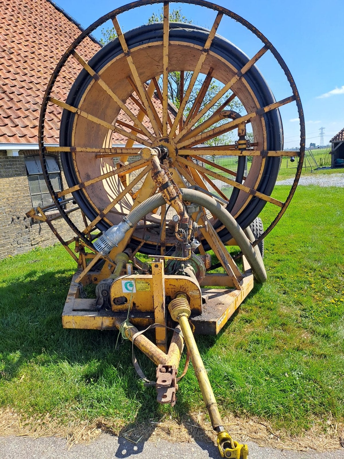 Beregeningshaspel met defecten - Ideaal voor de handige klus, Ophalen of Verzenden, Akkerbouw, Beregening en Drainage