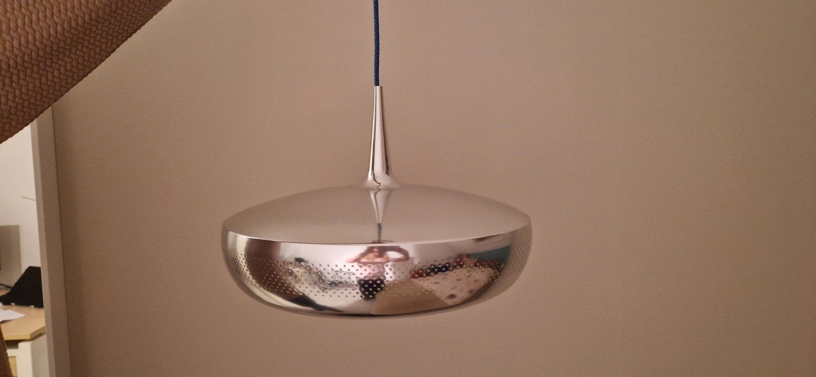 Umage Clava Dine Hanglamp chroom/zilver, Modern/Design, Zo goed als nieuw, Metaal, E27 (groot)