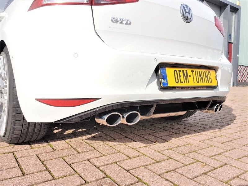 Diffuser + Uitlaat geschikt voor Golf 7 | 7R-LOOK | 12-17 |, Ophalen of Verzenden