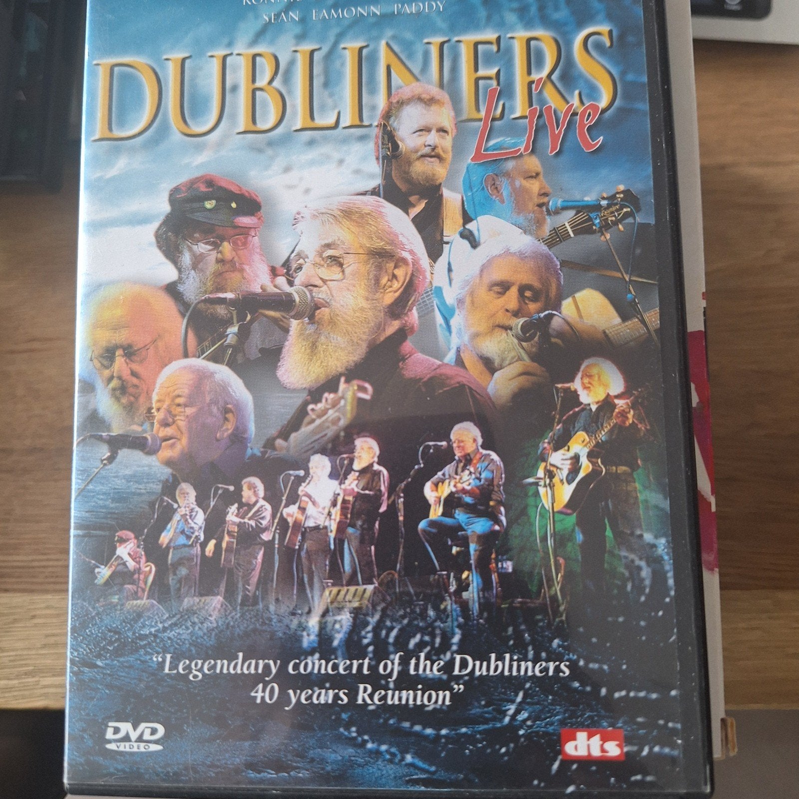 The Dubliners 40 Years Reunion Live DVD, Alle leeftijden, Ophalen of Verzenden, Concert, Inclusief doosje