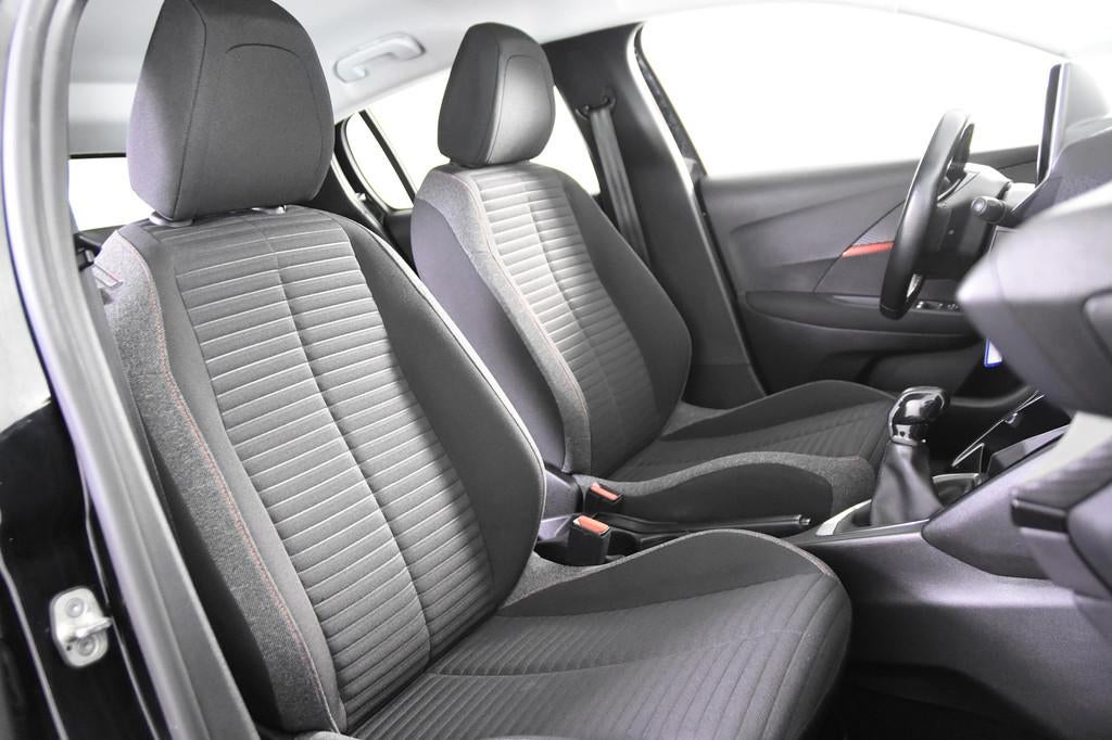 Peugeot 208 Active *Carplay*Navigatie*DAB* (bj 2020), Voorwielaandrijving, Stof, 1199 cc, Zwart