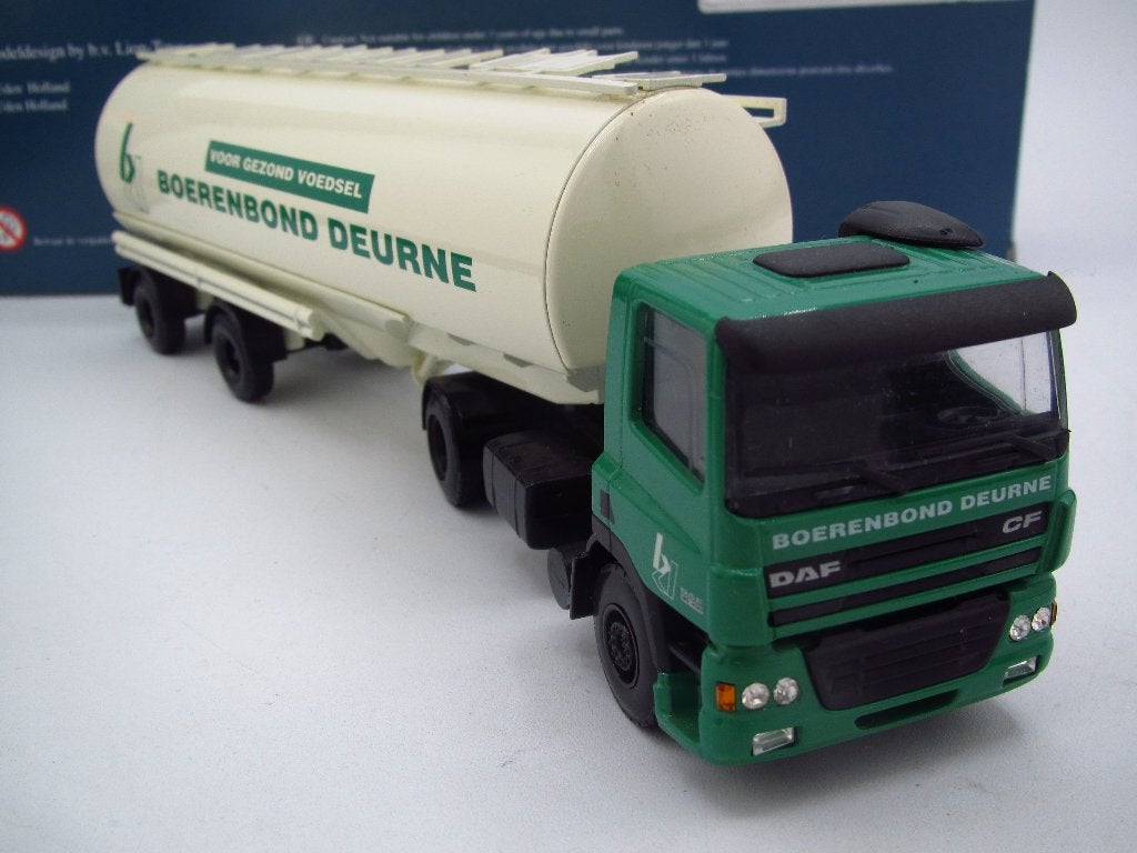 Lion Toys - DAF CF '' Boerenbond Mengvoeders Deurne '' 1:50, Hobby en Vrije tijd, Ophalen of Verzenden, Zo goed als nieuw, Bus of Vrachtwagen