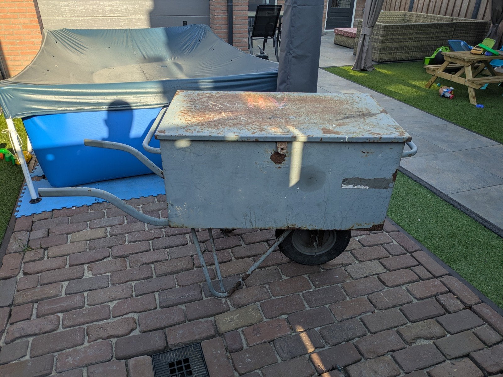 gereedschapkruiwagen, Ophalen, Matador, Handmatig, Gebruikt
