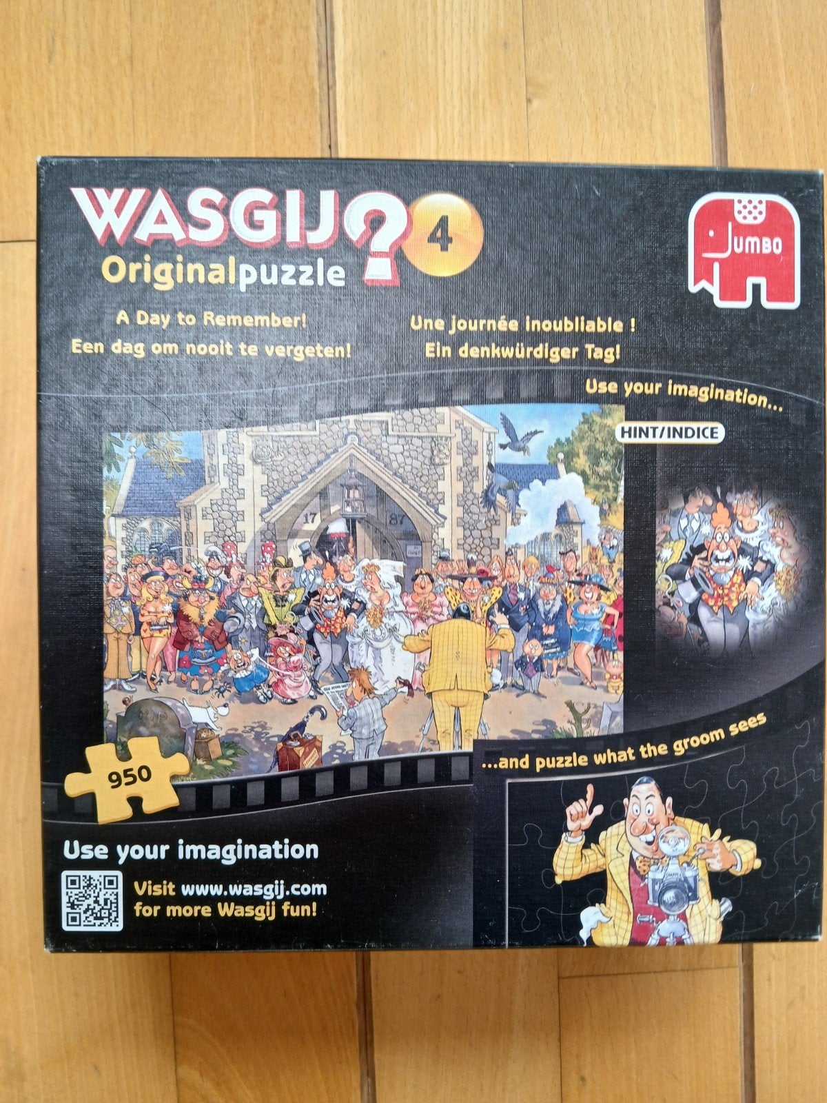 wasgij puzzel 950st 5e, Ophalen of Verzenden, 500 t/m 1500 stukjes, Zo goed als nieuw